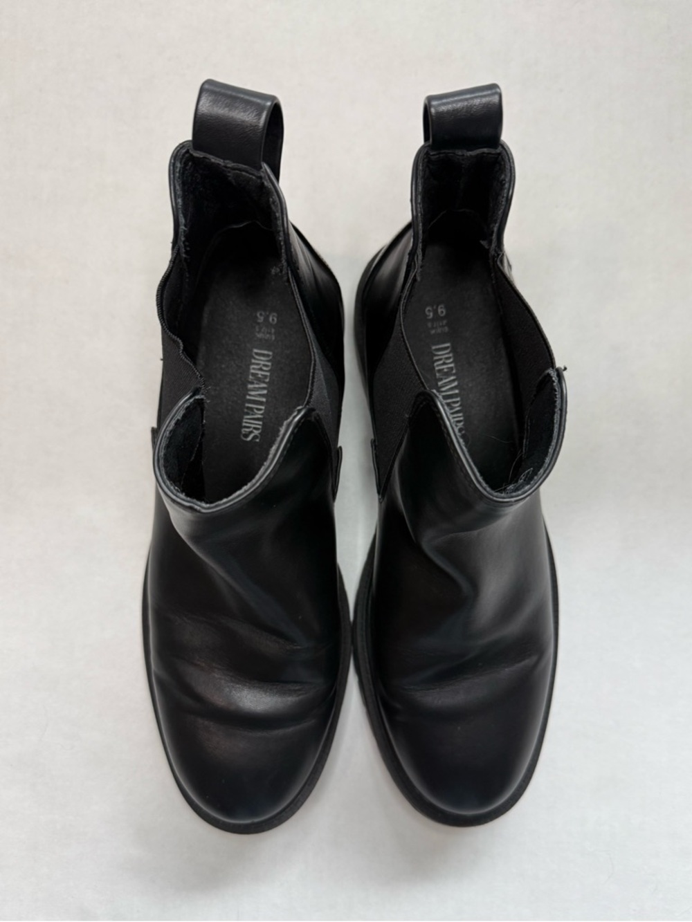 Dream Pairs Chelsea Boots Black Size 9.5 - Picture 2 of 12
